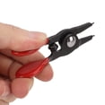 thumbnail image 6 of Powkky 4pcs Mini Snap Ring Plier Set Universal Metal Spring Loaded Durable for Internal External Circlip, 6 of 10