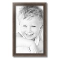 thumbnail image 2 of ArtToFrames 13" x 22" Muted Silver Picture Frame, 13x22 inch Silver Wood Poster Frame (WOM-4626),  Pack, 2 of 8