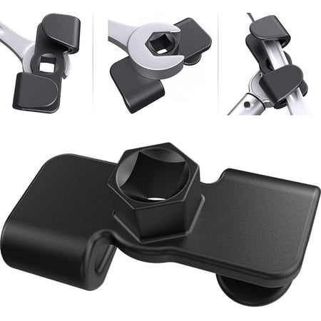

1/2 Inch Drive Wrench Extender Sturdy oy Steel Easy to Tighten and Loosen Improves Efficiency Universal Size Black