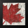 thumbnail image 2 of Cusson, Marie-Elaine 15x15 Black Modern Framed Museum Art Print Titled - Canada Maple Leaf II, 2 of 5