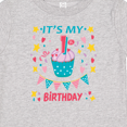 thumbnail image 4 of Inktastic Colorful Cupcake and Confetti Girls 1st Birthday Boys or Girls Baby T-Shirt, 4 of 5