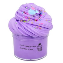 BESTSKY Butter Slime Kit for Girls Boys,Cotton Candy Cloud Ice Creamcone Slime Party Favors Gifts Stress Relief Toy Scented Sludge DIY Cake Slime Toy for Kids