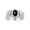 Black Star Sapphire, variant on Men's Rings 14K White Gold Ring Classic Designer Style 8X6MM Oval Gemstone & Diamond Ring Amethyst Birthstone Rings For Men Size 11