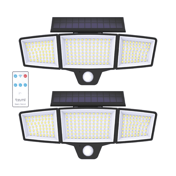 Beyond Bright X3 Ultra Bright Solar Flood Light, 270 Degree Beam ...