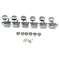 thumbnail image 1 of BELOVING 6 Pieces Retro Electric Guitar Tuners Split Shaft Easily Install Tuning Pegs Silvery, 1 of 10