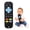 Black, variant on Oulastool Soft Silicone Baby Teething Toys with Remote Control Shape, TV Remote Relief for Infant Toddlers, Bpa Free - Black