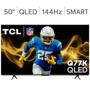 TCL 50-Inch Q77K Series 4K Ultra HD QLED Smart Google TV with Dolby Vision IQ, Dolby Atmos & Game Accelerator