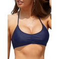 thumbnail image 1 of Bikini para Mujer Acolchado Recortable Tirantes Trajes de baño Halter Trajes de baño de Dos Piezas Top Only - C XL Top Only - C XL Xishao ropa, 1 of 2