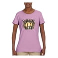 thumbnail image 3 of Softball Life Animal Print Girl Sports Womens Graphic T-Shirt, Light Pink, XX-Large, 3 of 5