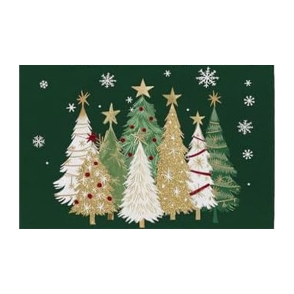 WEGFTDUOP Christmas Placemat Table Mat Christmas Home Living Room Decoration Placemat