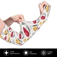 thumbnail image 3 of Uemuo Tulips Flowers Printed Arm Sleeves, Cooling UV Sun Protection Sports Compression for Men/Women, 3 of 8