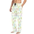 thumbnail image 5 of Cute pastel ocean seamless pattern Men's Pajama Pants Ultra Bottoms Sleepwear Bottom Pants with Pocket Drawstring, 5 of 5