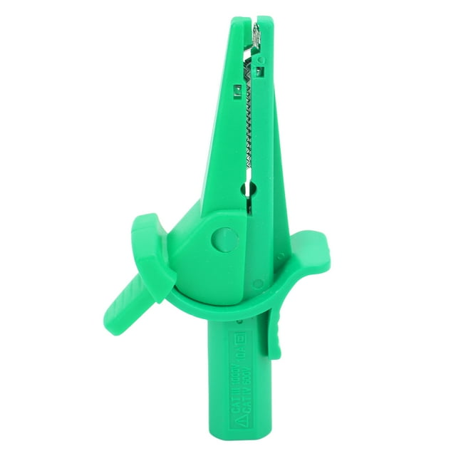 Insulated Electrical Test Clip Insulated Test Clamp Safe 20mm Opening Current Test Clip With 4mm Banana Socket For Car Trucks Electrical Projects