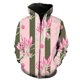 thumbnail image 1 of Sudadera con capucha y cremallera para hombre con estampado 3D de flores y magnolia, ideal como chaqueta informal estilo Harajuku, de gran tamaño y divertida, 2024., 1 of 6