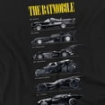 thumbnail image 3 of Batman 85th Anniversary Batmobile on Dark Kids T Shirt for Youth Boys and Girls, Black, X-Large, 3 of 5