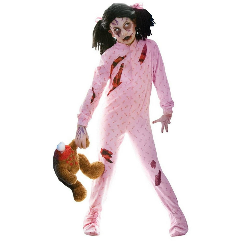Zombie Girl Child Halloween Costume, Medium (810)