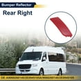 thumbnail image 2 of Rear Right Bumper Reflector for Mercedes-Benz Sprinter W906 2006-2024 No.A9068260140 Red Plastic 1 Pc, 2 of 6