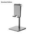 thumbnail image 1 of Soporte para teléfono móvil Soporte flexible para teléfono inteligente Soporte ajustable antideslizante para teléfono móvil Soporte para teléfono ABS, Negro, k7 Vogacara EL000243-01B, 1 of 2