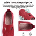 thumbnail image 4 of BERANMEY Lightweight Breathable Mesh Running Shoes Knit Comfortable Flexible Slip-On Sneakers for Women Stylish Casual Footwear for Tennis Walking & Running, 4 of 9