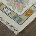 thumbnail image 2 of Feizy Karina Transitional Floral & Botanical, Ivory/Blue/Pink, 3'6" x 5'6" Accent Rug Easy Care Stain Resistant Fade Resistant Bohemian & Eclectic Bordered Design Carpet for Living Dining Bed Room, 2 of 8