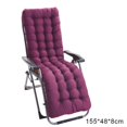 thumbnail image 3 of Coussin de Fauteuil Inclinable Intérieur Extérieur Patio Coussin de Chaise Dossier Haut Épais Rembourré Coussins de Chaise Longue Tapis, 3 of 6