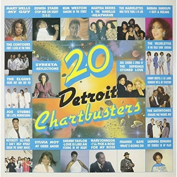 Various Artists - 20 Detroit Chartbusters - Music & Performance - Vinyl