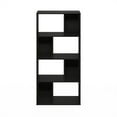 thumbnail image 4 of Furinno Daly 8-Cube Irregular Cubes Bookcase, Bookshelf, Storage Organizer, Espresso, 4 of 6