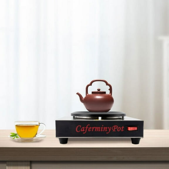 80W Commercial Coffee Warmer Stainless Steel Single Burner Decanter Warmer Plate