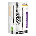 thumbnail image 2 of Zebra Jimnie Stick Gel Pen Value Pack, Medium 0.7mm, Black Ink, Smoke Barrel, 24/Box (14410), 2 of 4