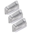 thumbnail image 4 of 3 Pcs Barquette Jetable pour Barbecue en Papier D\'aluminium, Plateau de Barbecue en Étain, Doublure de Contenant Alimentaire, Plateaux, Boîte d'Emballage pour Emporter avec Couvercle (3500 ml), 4 of 8