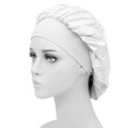 thumbnail image 1 of ANGWU Sombrero De Dormir Elástico Moda Seda Cuidado Del Cabello Baño Noche Señora Satén Capó, 1 of 4