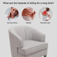 thumbnail image 1 of ShenMo Almohada inflable de dona / Almohada de dona con bomba y bolsa de viaje - Soporte lumbar para hemorroides, embarazo, dolor de coxis, uso doméstico (1) LingWen 9024715175410, 1 of 1