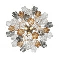 thumbnail image 3 of Crystorama Addis 9 Light Polished Chrome Chandelier - 22"W x 14.25"H x 22"D, 3 of 10