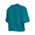 thumbnail image 3 of Girl's New Era Teal Jacksonville Jaguars Flip Sequin Boxy T-Shirt, 3 of 4