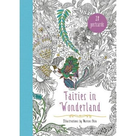 - Fairies in Wonderland 20 Postcards : An Interactive Coloring Adventure for All Ages