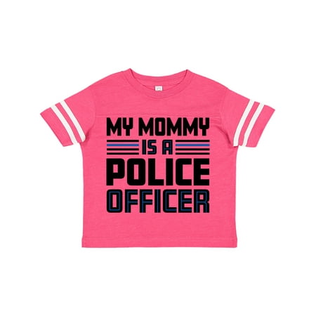 

Inktastic My Mommy is a Police Officer Gift Toddler Boy or Toddler Girl T-Shirt