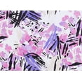 thumbnail image 2 of Zelouf Rayon Spandex Knit Print  , Sewing, DIY, Crafts Fabric by the Yard, 619 Purp/wht, 20 Yard, 2 of 2