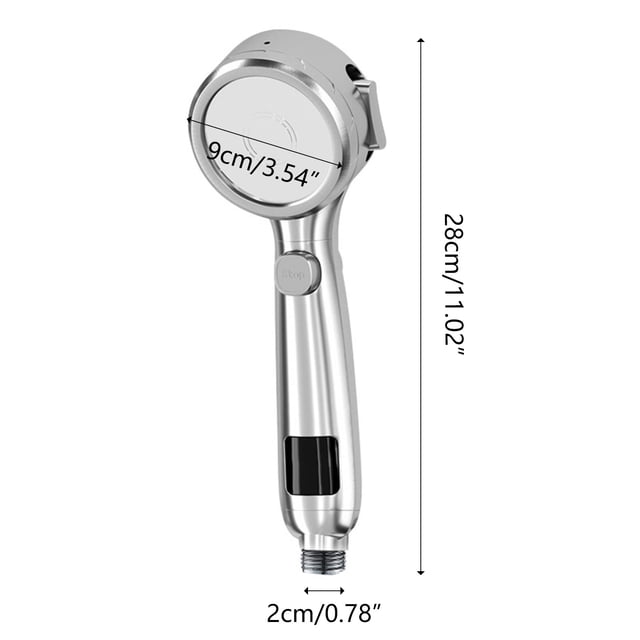 Agiferg Hand-held Pressurized Water-stop Shower Shower Toilet Bath Four-speed Shower