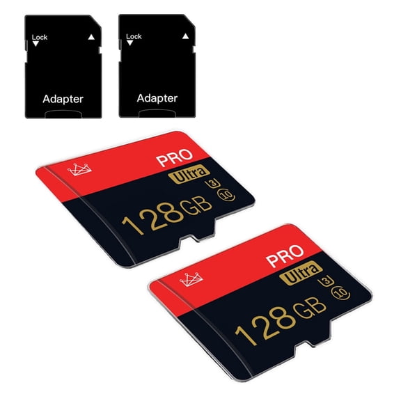 2PACK 128GB MEMORY CARD Mini Card  for Camera,Smartphone