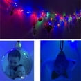 thumbnail image 4 of 4 Pieces Photo Ornament Ball Star Plastic Christmas Hanging Personalized Photo Frame Ornament Christmas Photo Baubles for Christmas Valentine's Day Decor, 4 of 8