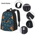 thumbnail image 3 of Disketp German Shepherd Dog Mochila Estampada de Gran Capacidad con Lonchera y Estuche, Set de 3 Piezas para Estudiantes, 3 of 7