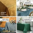 thumbnail image 4 of Efavormart Premium Velvet Ivory 90" x 156" Rectangle Tablecloth For Wedding Party Events, 4 of 5