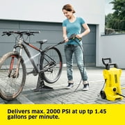 Karcher K2 Power Control, Pressure Washer, Max 2000 PSI, 26 ft. Hose, Spray Gun, 2 Spray Wands - 1.45 GPM
