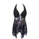 thumbnail image 1 of Traje de baño sexy Soidarity 2021 de una pieza Push Up para mujer negro XL, 1 of 6