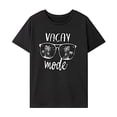 thumbnail image 1 of Camiseta para mujer con cuello redondo, camisetas de verano para senderismo, uso diario, trabajo femenino S, 1 of 7
