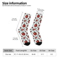 thumbnail image 4 of Goofa Insects Printed Men's Crew Socks, Soft Durable Breathable Moisture-Wicking with Odor Control Cotton socks, 4 of 9