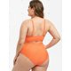thumbnail image 4 of Tamaño más entrecruzado Alta subida del bikini Rosegal  Leggings de talla grande, 4 of 5