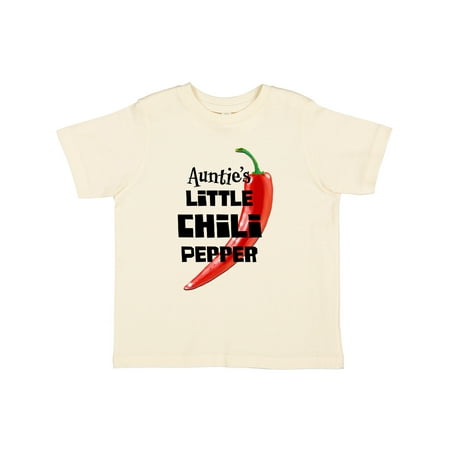 

Inktastic Auntie s Little Chili Pepper Gift Toddler Boy or Toddler Girl T-Shirt