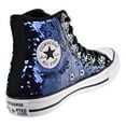 thumbnail image 3 of Converse CT All Star High Top Women's Shoes Midnight Indigo/Black 557923c, 3 of 6