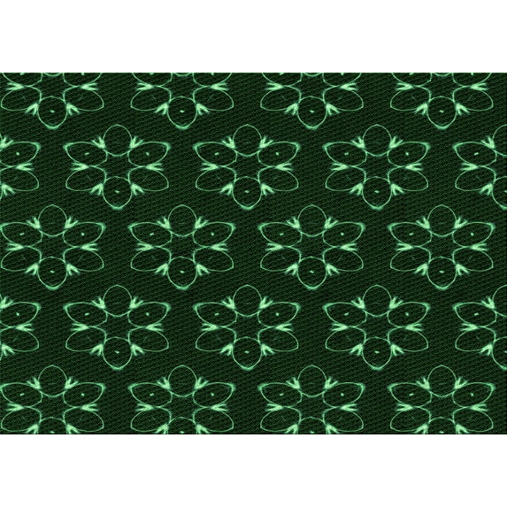 Ahgly Company Machine Washable Indoor Rectangle Transitional Night Black Area Rugs, 8' x 12'